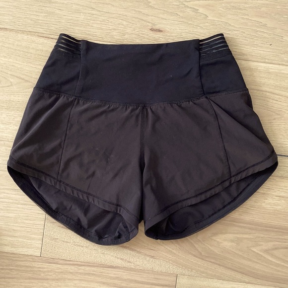 Black lululemon shorts size 2 Clearance